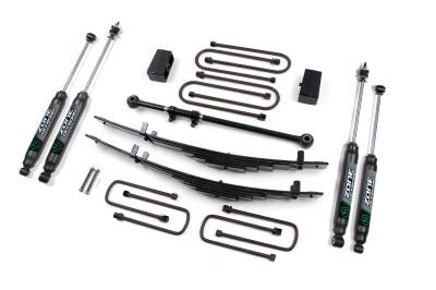 Zone Offroad - Zone Offroad ZONF11N 4" Suspension Lift Kit Zone Nitro Shocks for Excursion 4WD