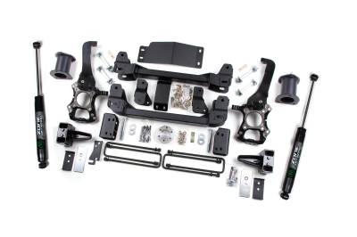 Zone Offroad - Zone Offroad 6" Suspension Lift Kit Zone Nitro Shocks Ford F150 4WD ZONF40N