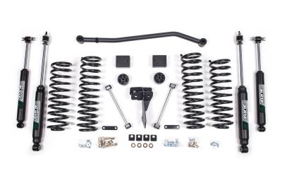 Zone Offroad - Zone Offroad 4" Suspension Lift Kit Zone Nitro Shocks for Jeep JK 4DR ZONJ15N