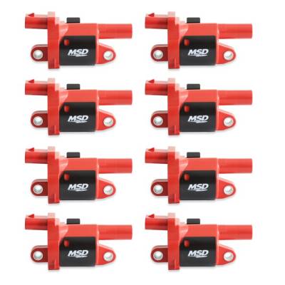 MSD - MSD Ignition 82688 Red Blaster Gen V Direct Ignition Coil for 14+ GM LT Engine