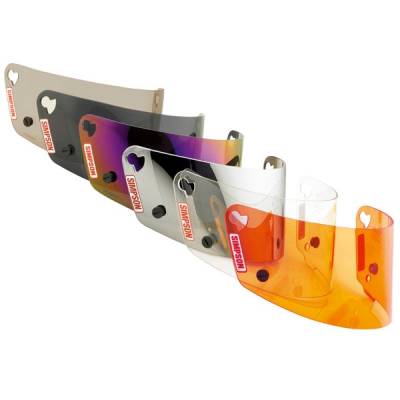 Simpson Safety - Simpson Safety 88203 Helmet Shield Iridium for Voyager 410