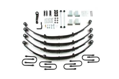 Zone Offroad - Zone Offroad 4" Suspension Lift Kit Zone Nitro Shocks for Wrangler YJ ZONJ28N