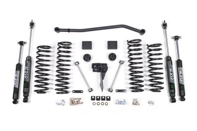 Zone Offroad - Zone Offroad 4" Suspension Lift Kit Zone Nitro Shocks for Jeep JK 4DR ZONJ38N