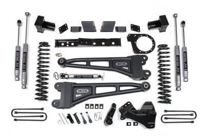 BDS Suspension - BDS Suspension BDS1573H 6" Radius Arm Lift Rear Block NX2 for 2020 F350 Dually