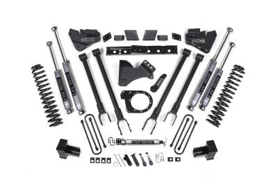 BDS Suspension - BDS Suspension BDS1574FS FOX 6" 4-Link Lift Kit for 20-22 F350 Dually Diesel