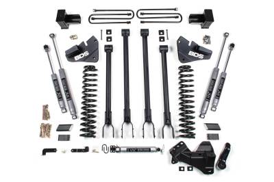 BDS Suspension - BDS Suspension BDS1577FS 4" 4-Link Lift Kit FOX for 17-19 F350 DRW Diesel