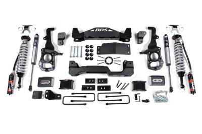 BDS Suspension - BDS Suspension BDS1579FPE FOX 6" Supension Lift Kit for 21-26 Ford F150 4wd
