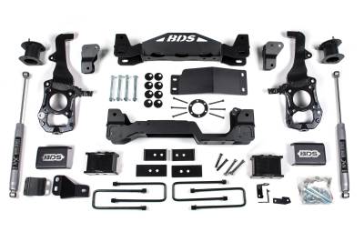 BDS Suspension - BDS Suspension BDS1579FS 6" Lift FOX 2.0 Adventure for 21-24 Ford F150