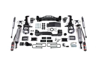 BDS Suspension - BDS Suspension BDS1583FPE FOX 4" Suspension Lift Kit for 21-24 Ford F150 4WD