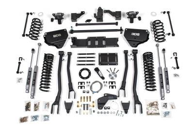 BDS Suspension - BDS Suspension BDS1626FS 8" NX2 4-Link Lift Kit Diesel for 14-18 Ram 2500 4WD