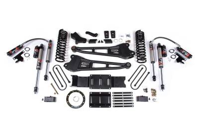 BDS Suspension - BDS Suspension BDS1704FPE 4" Radius Arm Lift for 19-24 Ram 3500 Diesel FOX Shock