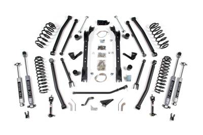BDS Suspension - BDS Suspension BDS477H 4.5" NX2 Long-Arm Lift Kit for 97-06 Jeep Wrangler TJ