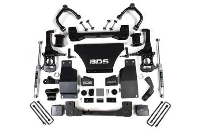 BDS Suspension - BDS Suspension BDS1801H 6" NX2 Suspension Lift for 19-24 GM 1500
