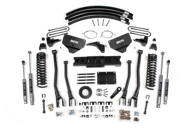BDS Suspension - BDS Suspension BDS1625FS 8" w/Block FOX Lift Kit for 13-18 Ram 3500 Diesel