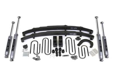 BDS Suspension - BDS Suspension BDS125H 4" Lift Long-Arm w/Blocks for 77-87 1500 PU & Jimmy