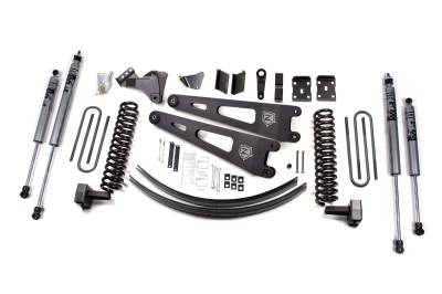 Zone Offroad - Zone Offroad ZONF37F 08-10 Ford F250/F350 Super Duty 6" Lift Kit Gas w/Overload