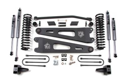 Zone Offroad - Zone Offroad ZONF23F 08-10 Ford F250/F350 Super Duty 4" Radius Arm Lift Kit Dies