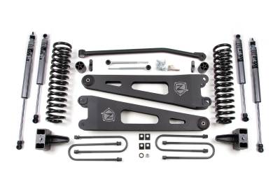 Zone Offroad - Zone Offroad ZONF22F 05-07 Ford F250/F350 Super Duty 4" Radius Arm Lift Kit Gas