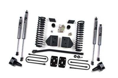 Zone Offroad - Zone Offroad ZONF17F 4" Lift Kit w/Overload Fox Shocks for 11-16 F250/F350