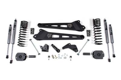 Zone Offroad - Zone Offroad ZOND63F 14-18 RAM 2500 4" Replacement Radius Arm Lift Kit Gas FOX S