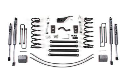 Zone Offroad - Zone Offroad ZOND45F FOX 5" Coil Spring Lift Kit for 2000 Dodge RAM 1500