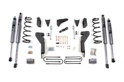 Zone Offroad - Zone Offroad ZOND38F FOX 6" Lift Kit for 09-13 Dodge RAM 2500 w/4" Axle Gas