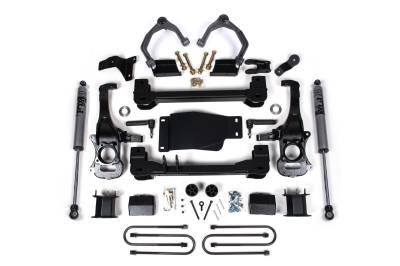 Zone Offroad - Zone Offroad ZONC79F FOX 4" Lift Kit for 25+ Silverado/Sierra 1500 4WD