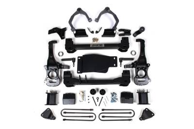 Zone Offroad - Zone Offroad ZONC81 6" Lift Kit 25+ Silverado/Sierra 1500 4WD w/ARC 5" Rear