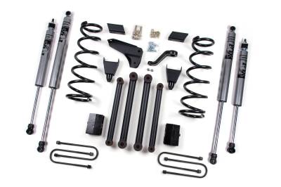 Zone Offroad - Zone ZOND18F FOX 5.0" Coil Spring Lift for 10-12 Dodge RAM 2500 w/4.125" Axle