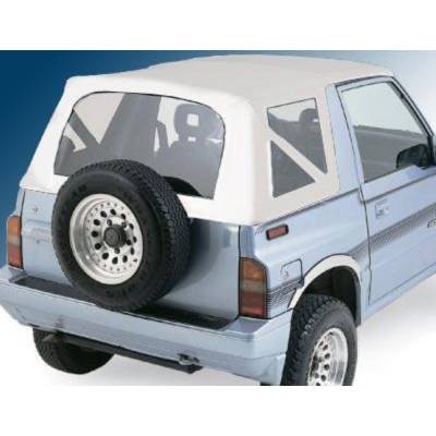 Smittybilt - Smittybilt 98752 Replacement Soft Top White for 89-94 Sidekick Tracker