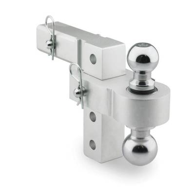 Smittybilt - Smittybilt 2925 2" Receiver 2" & 1-7/8" Ball 6" Adjust. Trailer Hitch Ball Mount