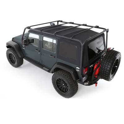 Smittybilt - Smittybilt 76717-01 SRC Roof Rack Box 1 of 2 for 07-18 Jeep Wrangler JK 4DR