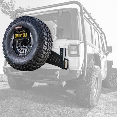 Smittybilt - Smittybilt 77857 XRC GEN3 Tire Carrier for 18-26 Jeep Wrangler JL 2/4DR