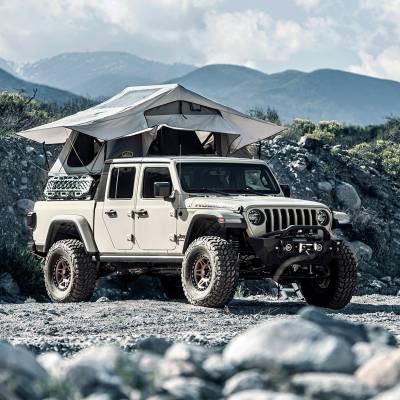 Smittybilt - Smittybilt 2583 Gen2 Overlander Standard Tent Gray 95" W x 56" L x 51" H