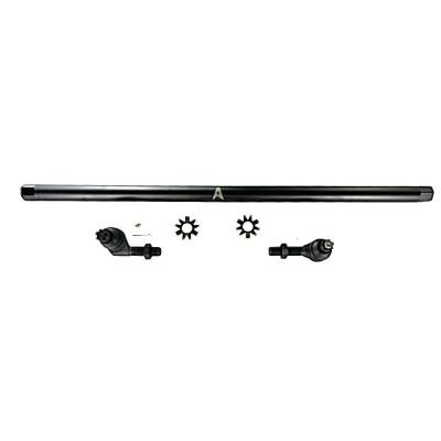Apex Chassis - Apex Chassis KIT152 1Ton Drag Link Kit Black Aluminum No Flip for 07-18 Wrangler