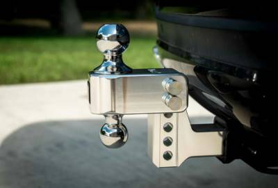 BulletProof Hitches - BulletProof AL202 Medium Duty 2" Shank 2" Drop/Rise Aluminum Hitch