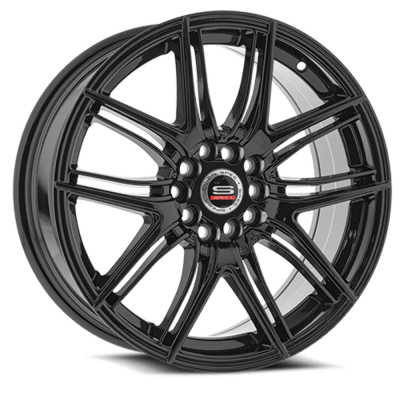 Spec-1 - Spec-1 Wheel SP-56 17x7.5 4x100/4.5 42mm Gloss Black SP-561775942GB