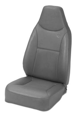 Bestop - Bestop 39436-09 Trailmax II Standard Front Seat Char/Gray for 76-86 CJ7/YJ/TJ