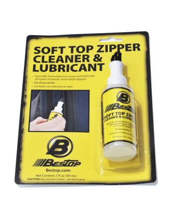 Bestop - Bestop 11216-00 Soft Top Zipper Cleaner & Lubriant 2oz Bottle
