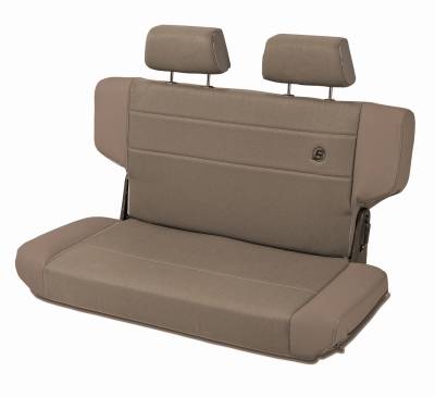 Bestop - Bestop 39439-37 Trailmax II Fabric/Vinyl Rear Seat Spice for 97-06 Wrangler TJ