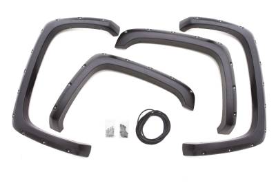 Lund - LUND RX103T FENDER FLARE ELITE SERIES RX-RIVET STYLE 4PC TEXTURED