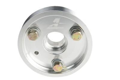 Aeromotive Fuel System - Aeromotive 21101 Billet Crank Pulley 34% UnderDrive Serpentine Belt