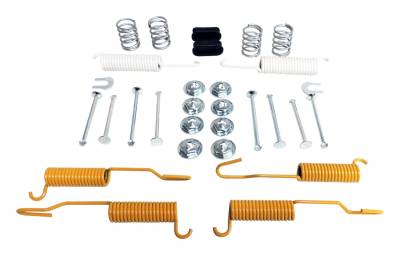 Crown Automotive Jeep Replacement - Crown H7064 Rear Drum Brake Hardware for 78-89 Jeep CJ/YJ/XJ/MJ 10"x1.75" Brakes