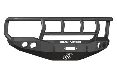 Road Armor - Road Armor 66002B Front Stealth Winch Bumper for 99-04 Ford F250/F350/F450