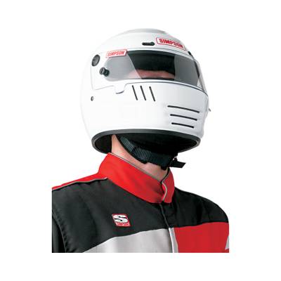 Simpson Safety - Simpson Safety 97015 Racing Helmet Chin Flap Black