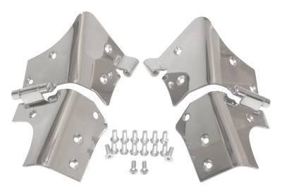RT Offroad - RT Offroad RT34066 Stainless Steel Windshield Hinges for 97-06 Jeep Wrangler TJ
