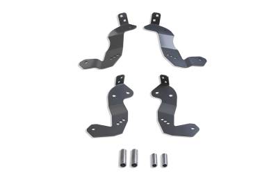 MaxTrac - MaxTrac 9499CCB Front Caster Correction Brackets for 19+ Jeep Wrangler JL/JT