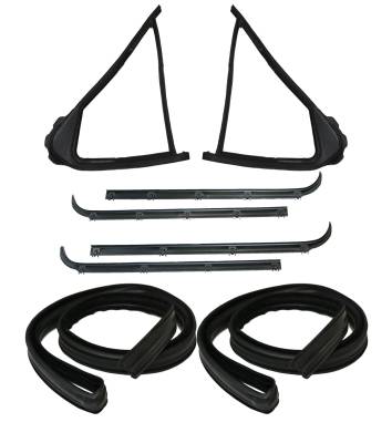 Fairchild Industries - Fairchild Industries KF4926 8pc Driv/Pass Belt Weatherstrip Vent Window Seal Kit