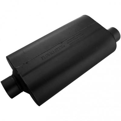 Flowmaster - Flowmaster Super 50 Muffler 3.00 Center-In/3.00 Offset Out 53057