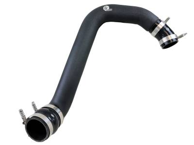 aFe Power - aFe 46-20108-B 3" Aluminum Hot Charge Pipe Black 03-07 Ford 6.0L F250/F350/F450